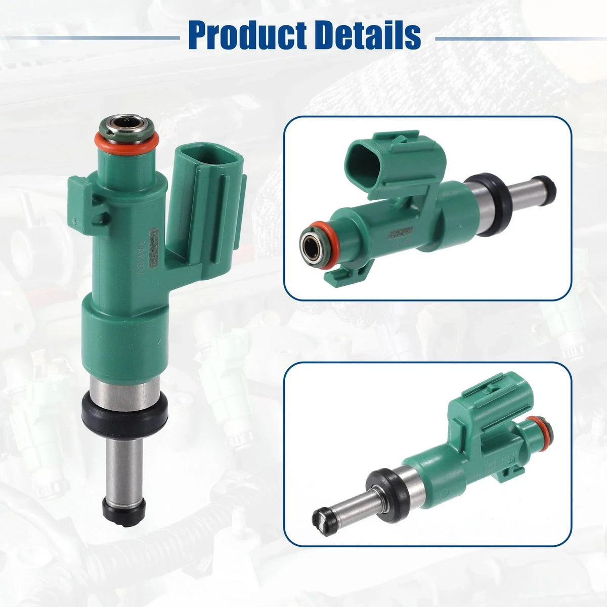 Replacement Fuel Injector Nozzle Set for 2009-2011 Lexus GS460 4.6L
