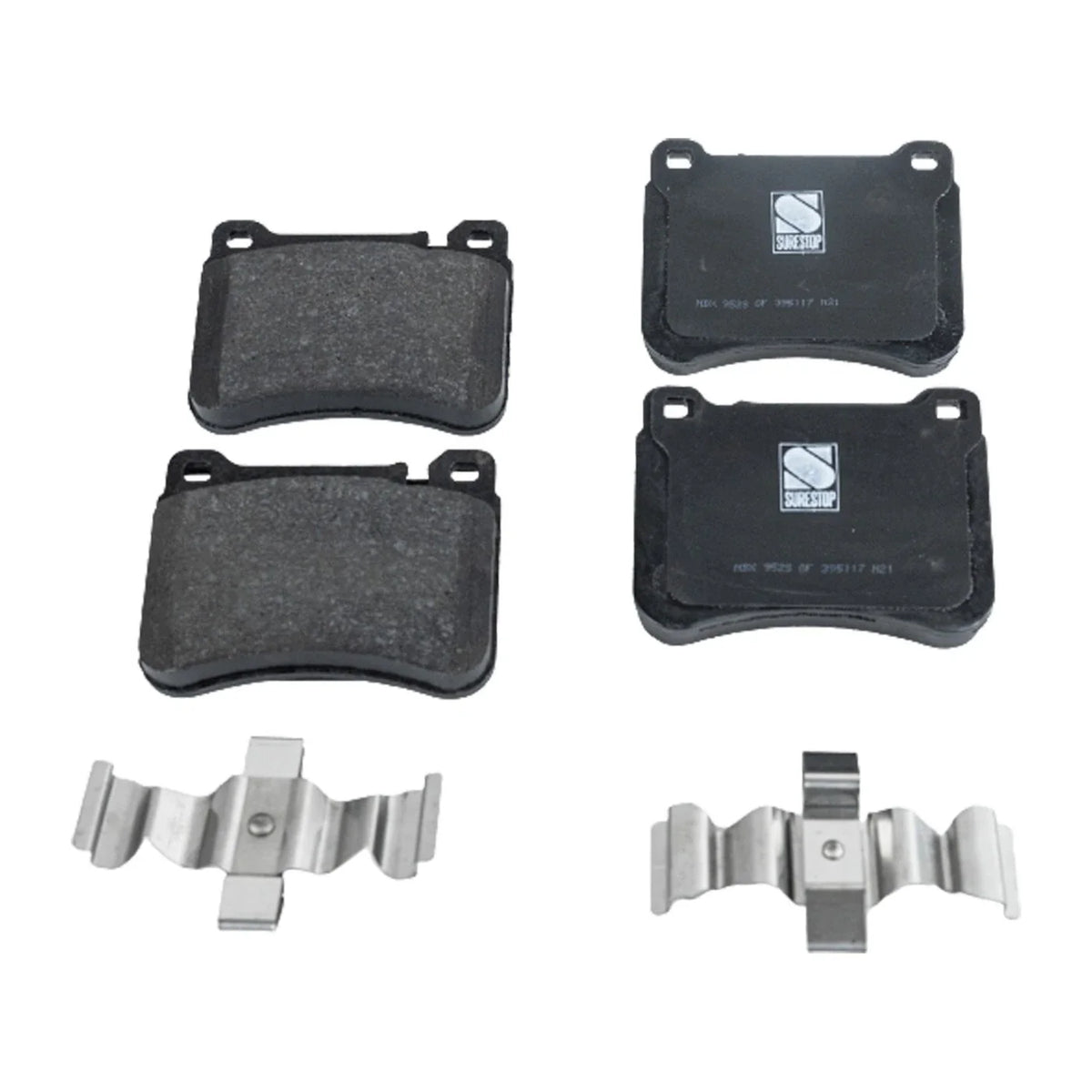 2005-2007 Mercedes Benz C230 Front NAO Brake Pad Set