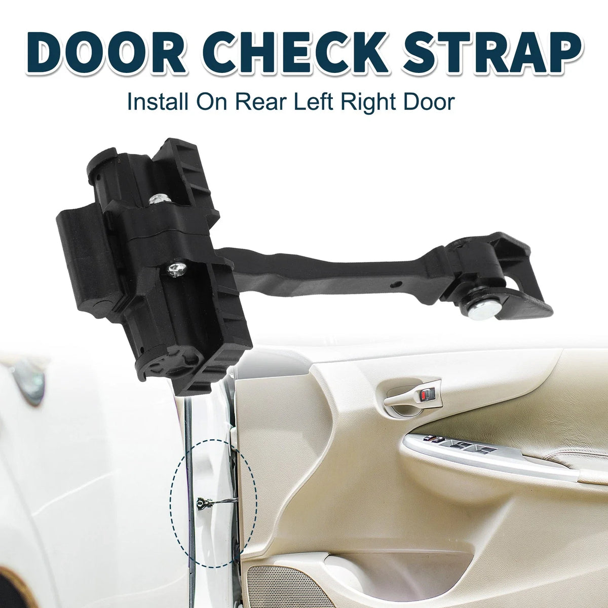 Door Check Strap Stopper No.6R4839249C for Volkswagen Polo (2014β2017)
