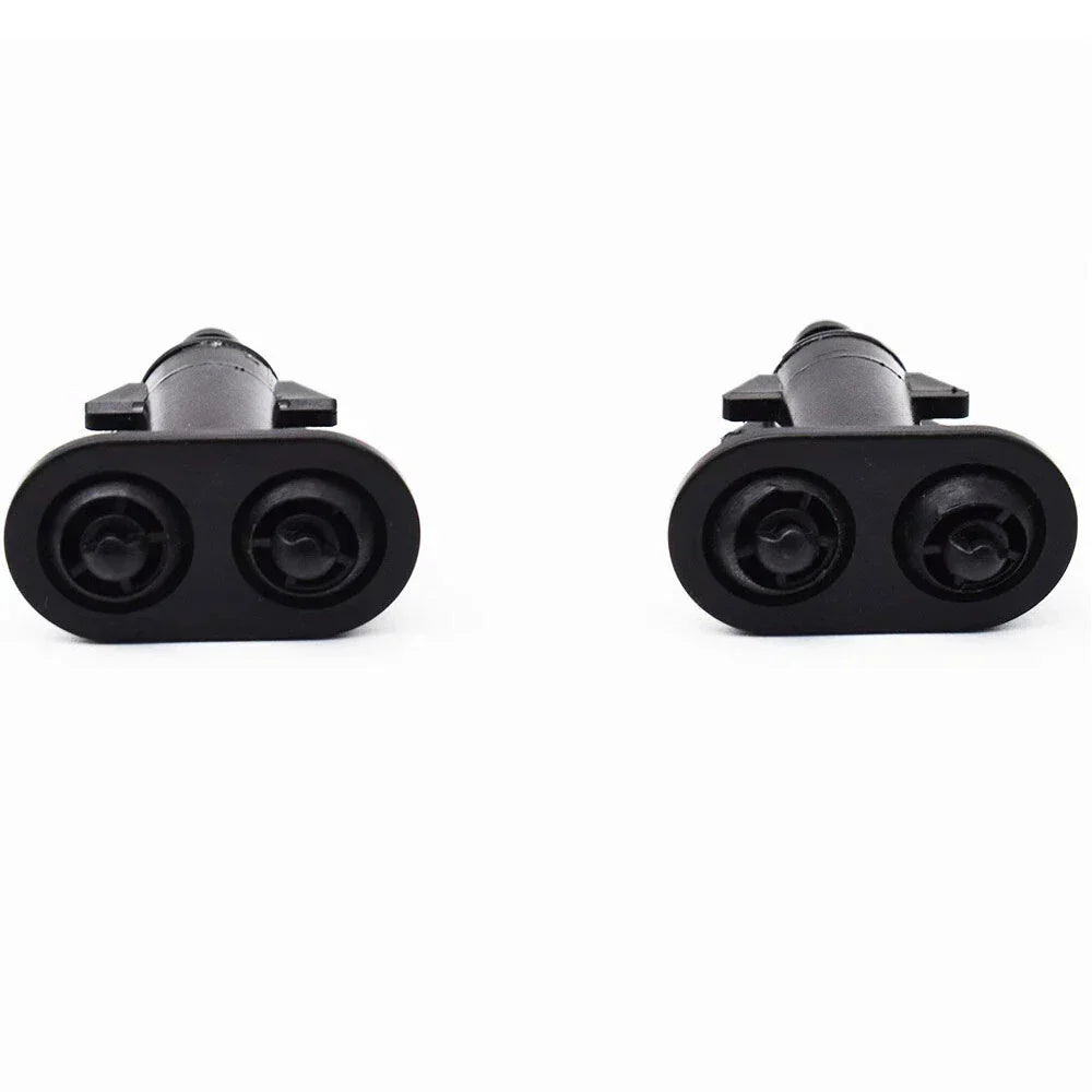 Black Headlight Washer Jet Nozzles for Range Rover Sport 2010-2013