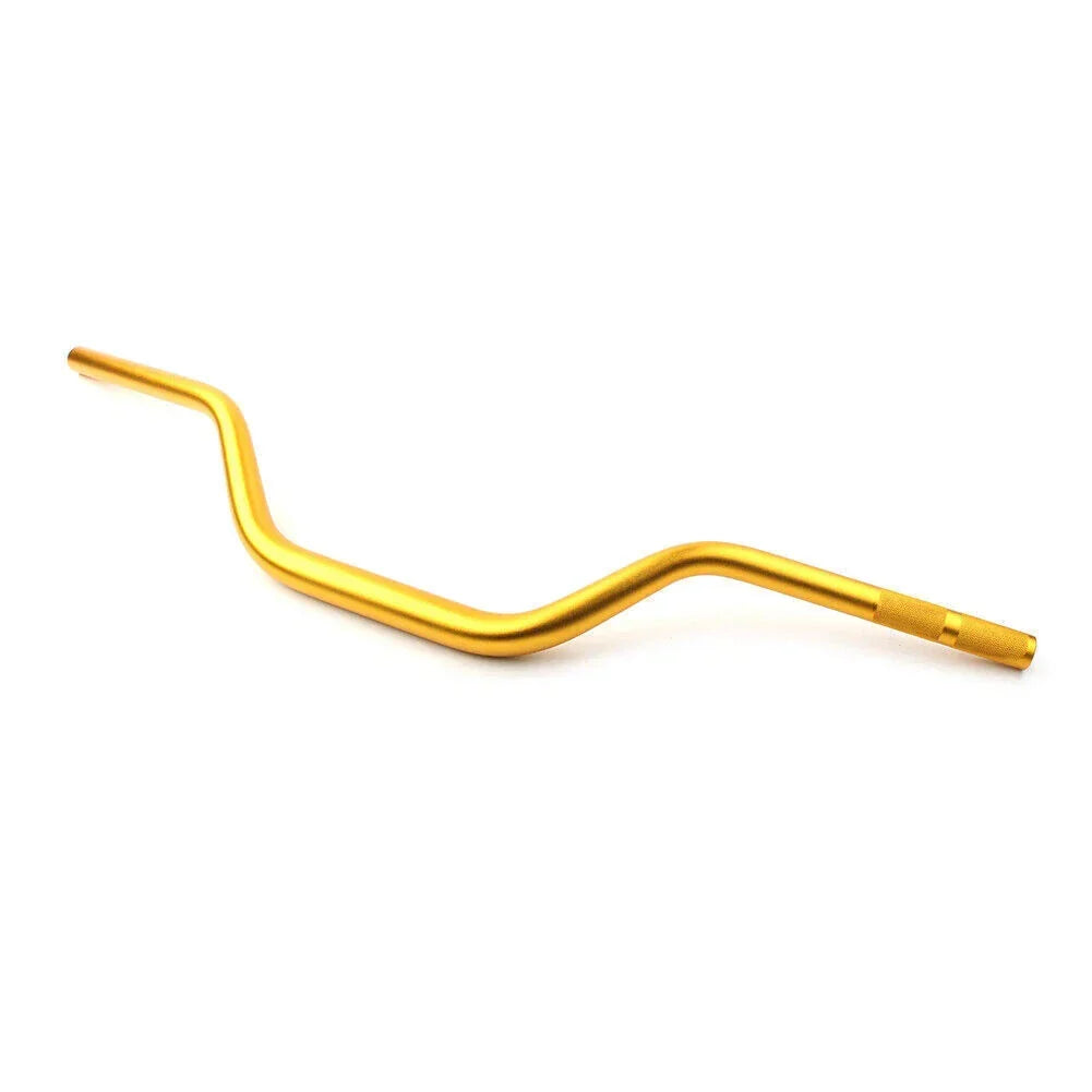 Gold 1 1/8" Mid Fat Bars Handlebar for Motorcycle ATV Dirt Pit Bike