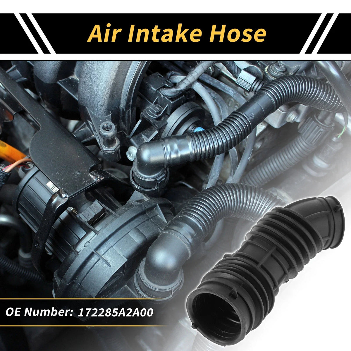 1 Pc Intake Hose for Honda Accord (2013–2016) No. 17228-5A2A00