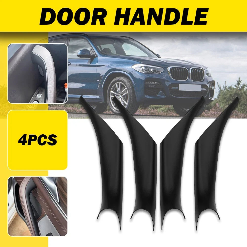 4X Door Handle Pull Covers for BMW X4 G02, X3 G01 (2019-2024)