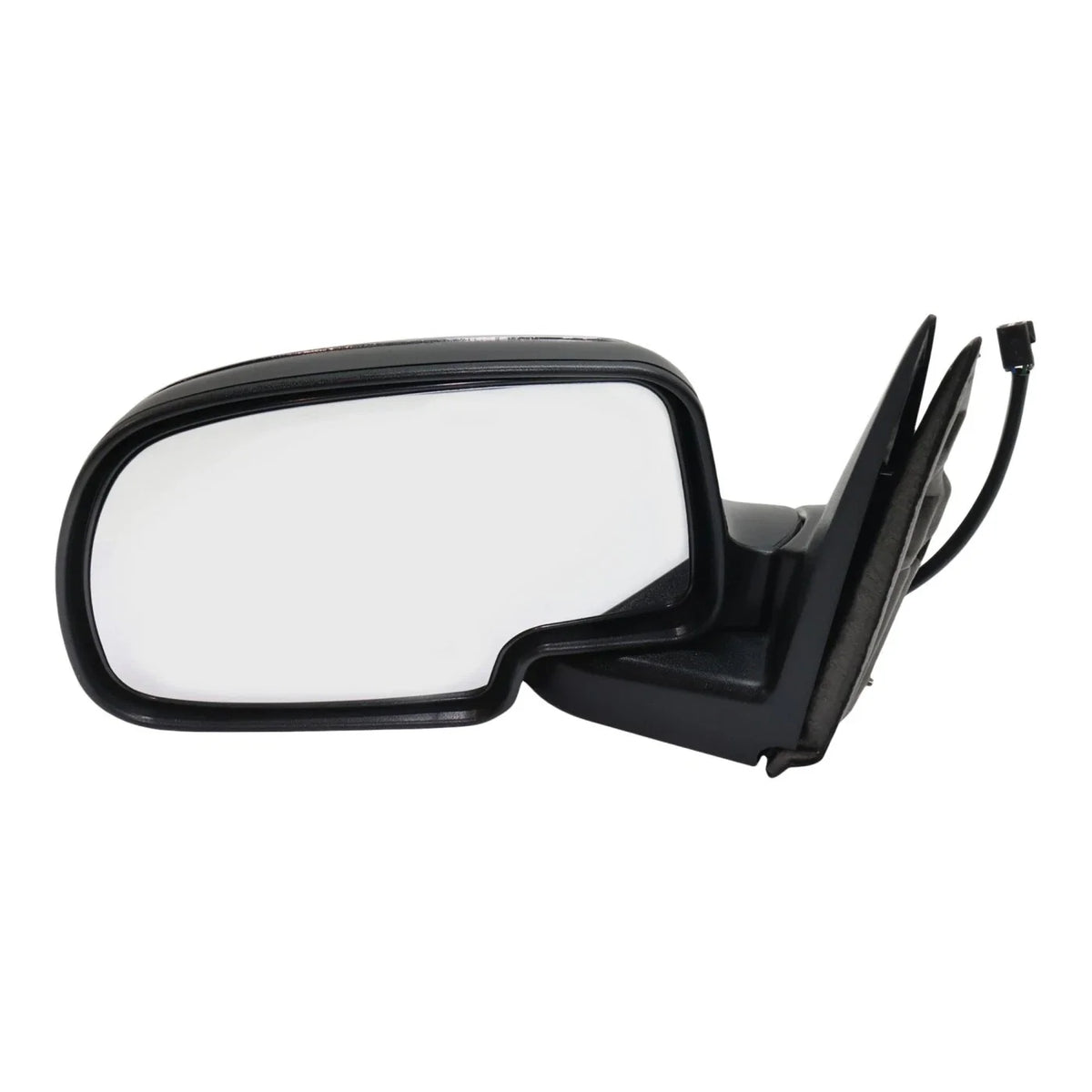 Left Chrome Manual Folding Power Mirror for Silverado 1500 1999-2002