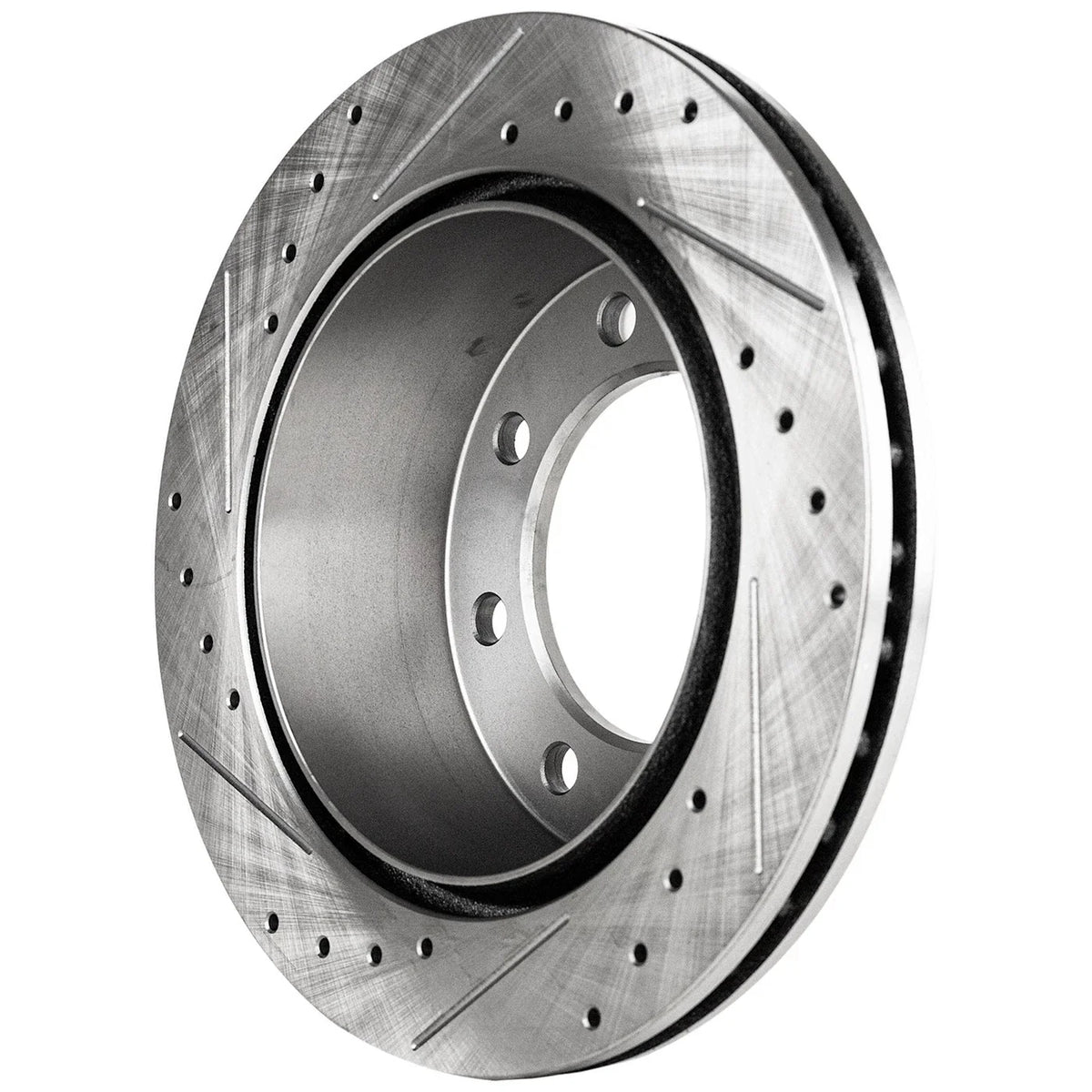 Brake Disc, Cross-Drilled for 2001-2010 Chevy Silverado 2500 HD