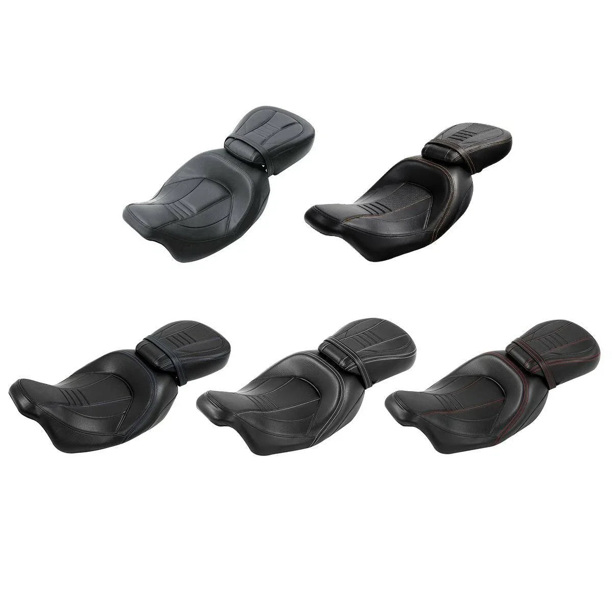 Pillion and Driver Seat Replacement for Harley Touring 2009–2023