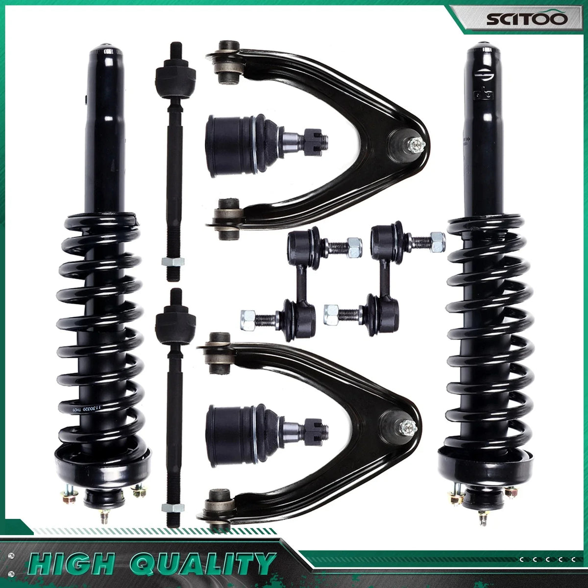 Struts & Complete Suspension Kit 10pc for Honda CR-V 1997-2001