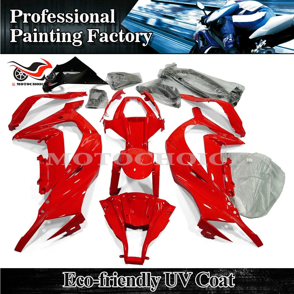 Red ABS Fairing Kit for Kawasaki Ninja ZX10R (2011–2015)