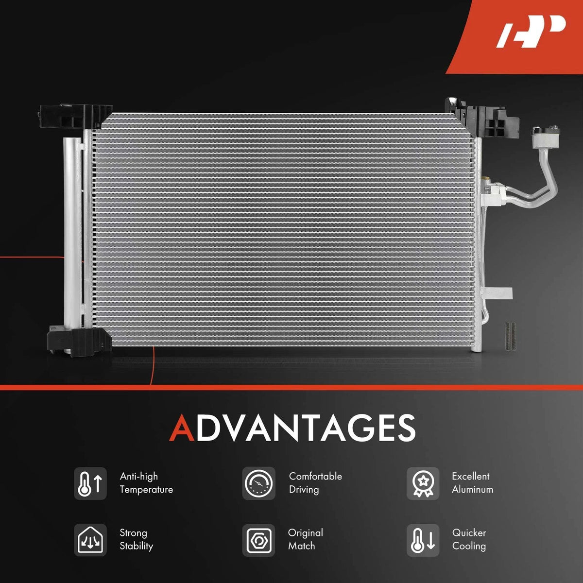 A/C Condenser & Receiver Drier Assembly for Nissan Altima