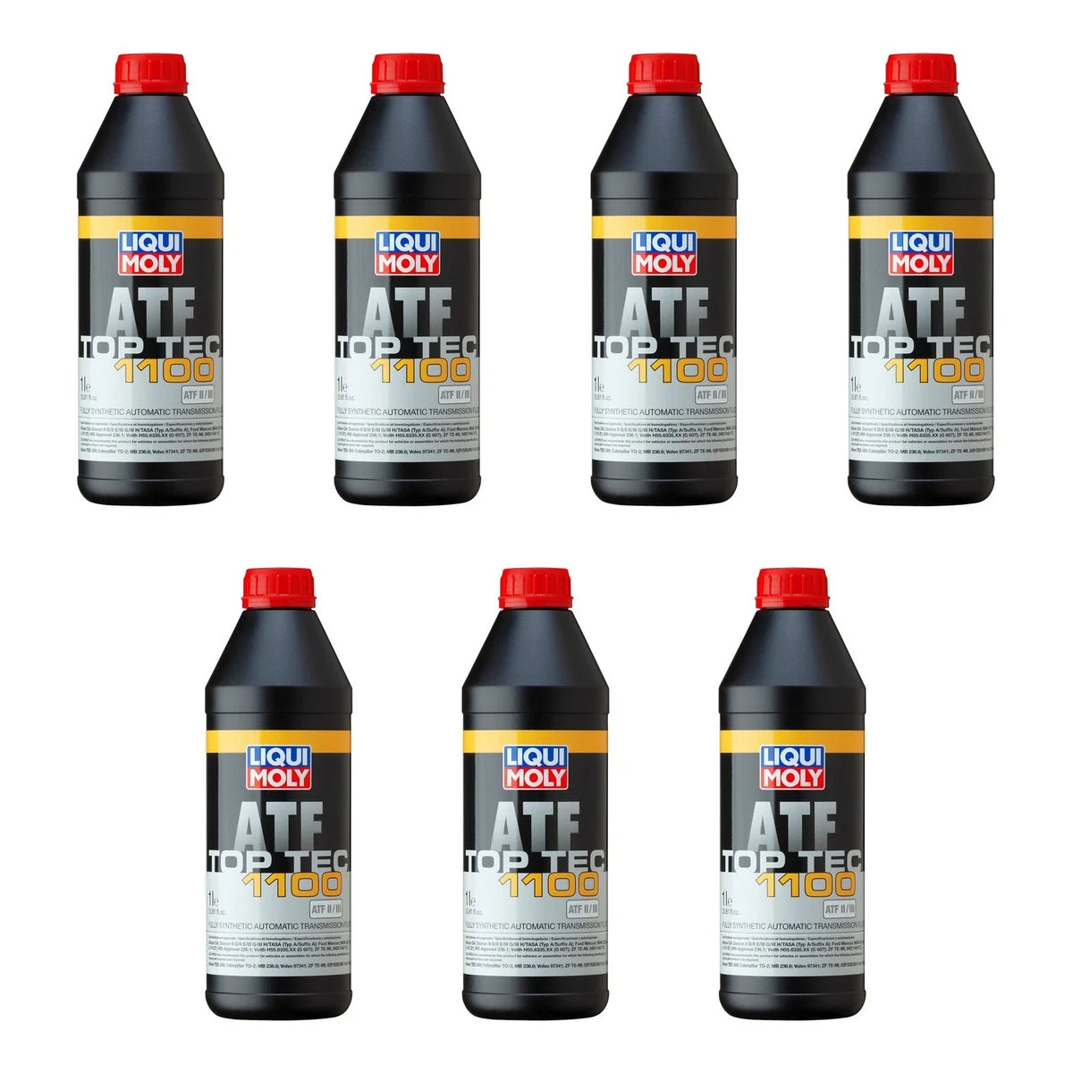 7L Set of Liqui Moly Top Tec ATF 1100 Automatic Transmission Fluid