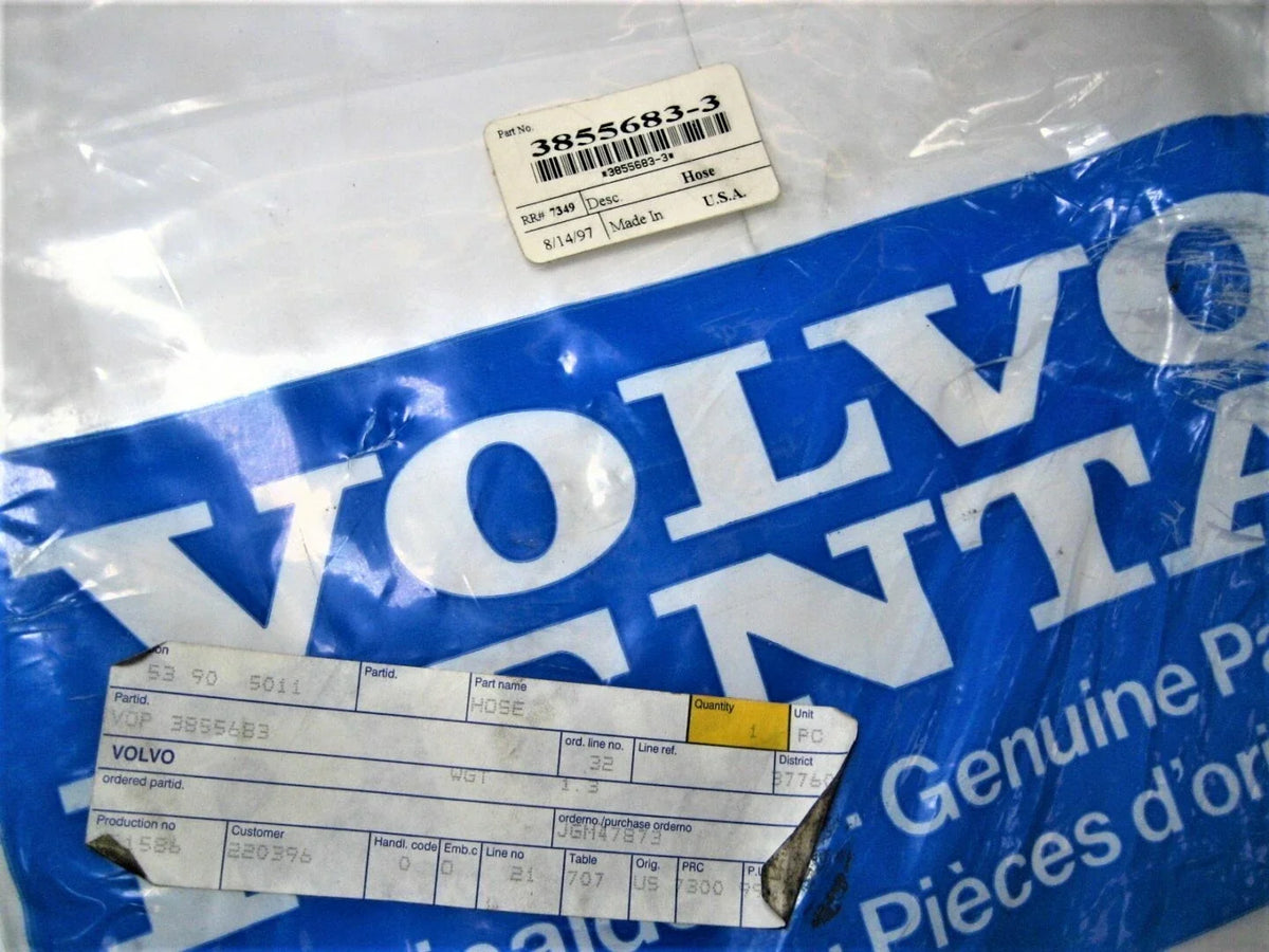 Volvo Penta 3855683 Marine Sterndrive Hose for Volvo Penta (OEM)