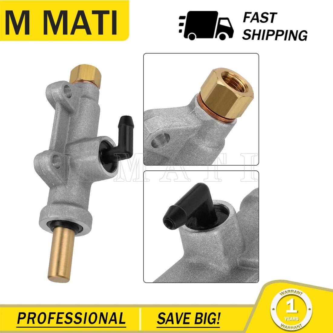 Rear Foot Brake Cylinder for Polaris Sportsman 400 4X4 (2001-2005)