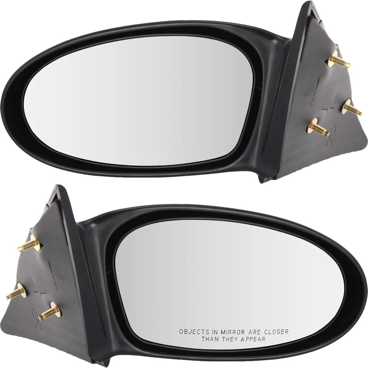 Manual Mirror Set for Pontiac Grand Am (2002–2005) - Left Right Paintable
