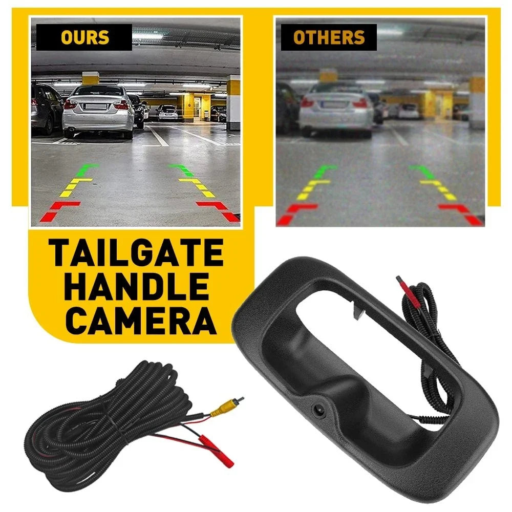 Camera Tailgate Handle for GMC Sierra and Chevrolet Silverado 1999-2006