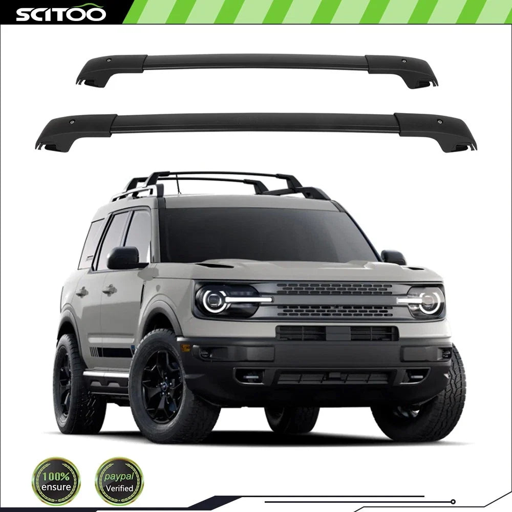 Roof Rack Cross Bars Set of 2 for 2020-2021 Ford Bronco Sport