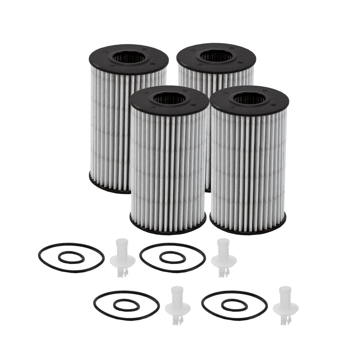 Set of 4 Wix XP Engine Motor Oil Filters for Lexus Toyota