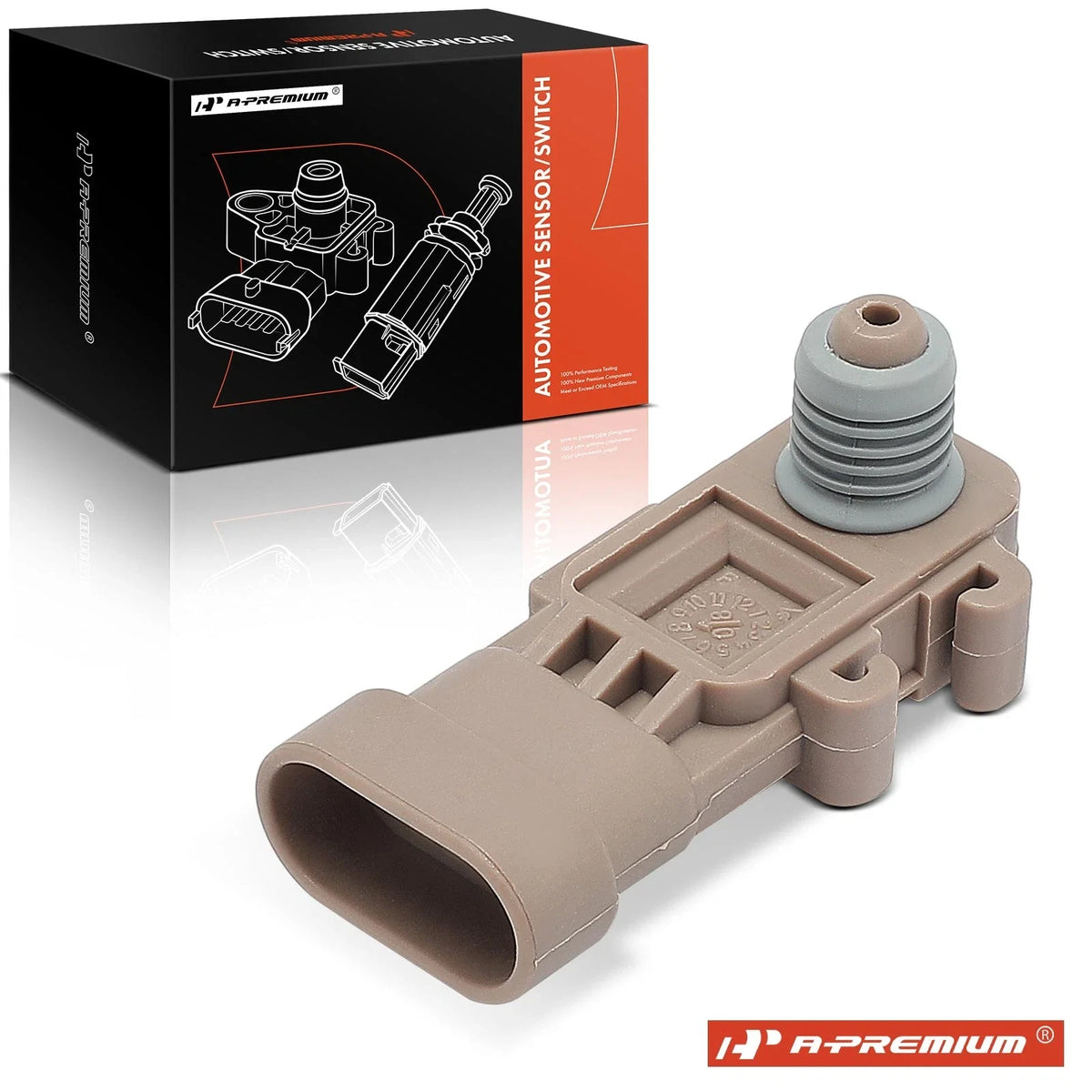 Fuel Tank Pressure Sensor for Chevy Silverado 1500, Impala (2005–2007)