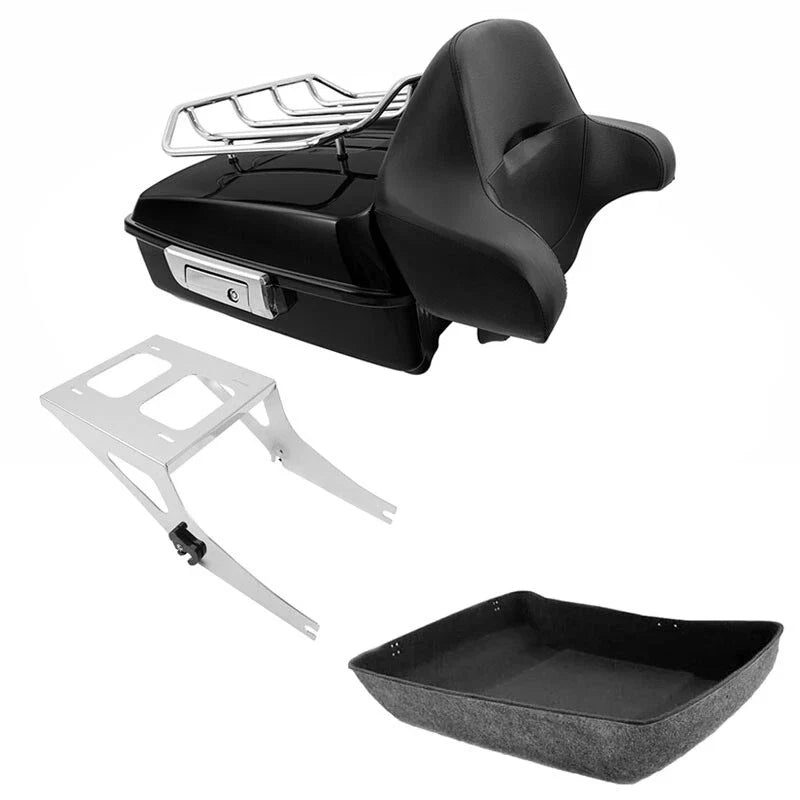 Trunk Backrest Rack for Harley Davidson Fatboy (2008-2017)