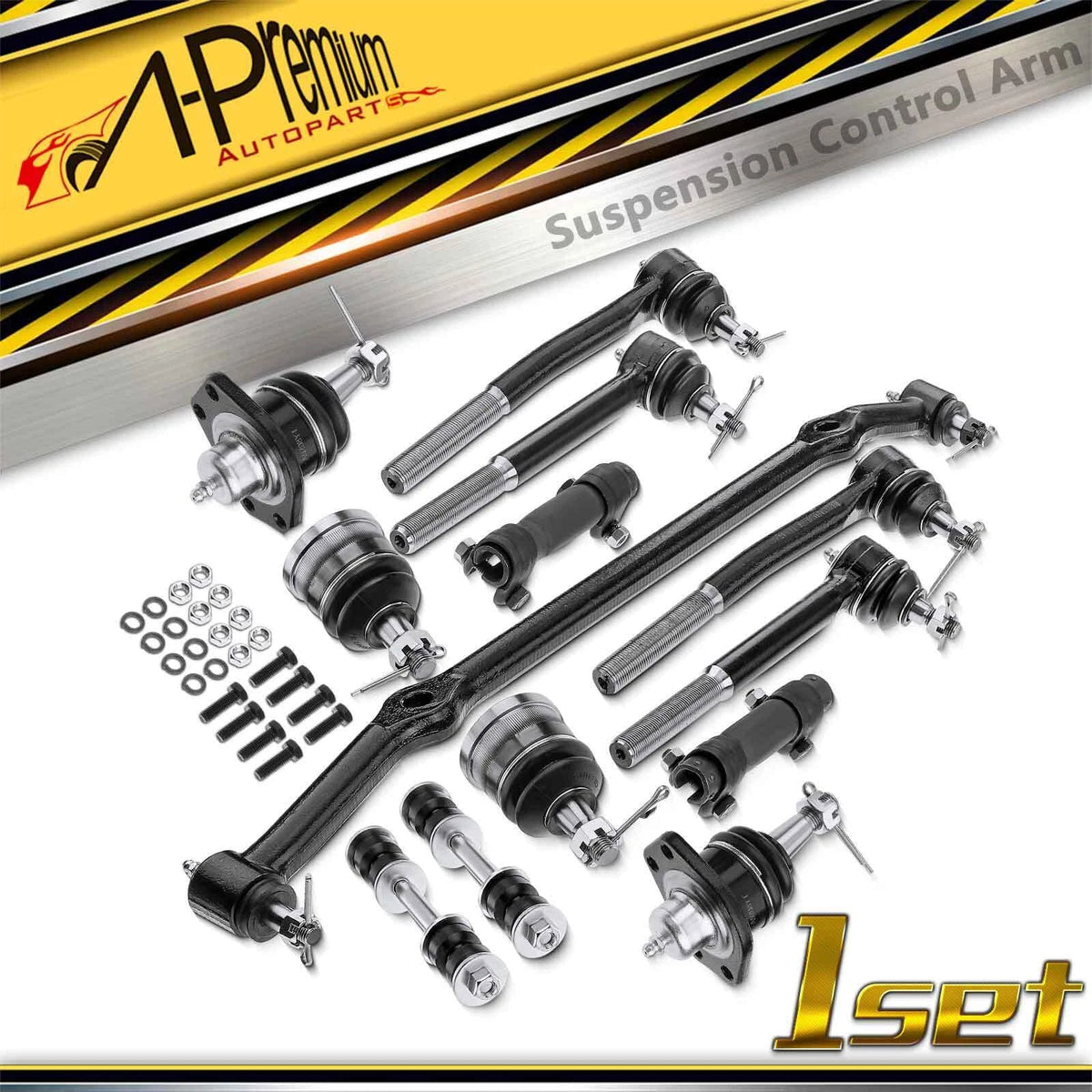 Set of 13 Front Sway Bar Tie Rod Ends for Chevy Impala Caprice (1994–1996)
