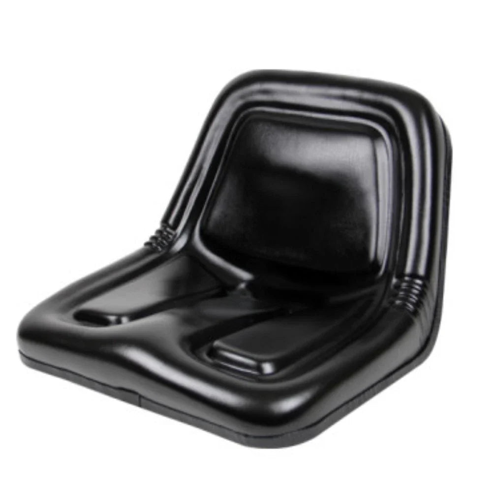 G503536324 Waterproof Black Deluxe High Back Steel Pan Seat for