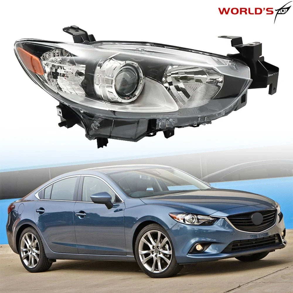 Halogen Headlight for Mazda 6 (2014–2017) Right Passenger Side Projector