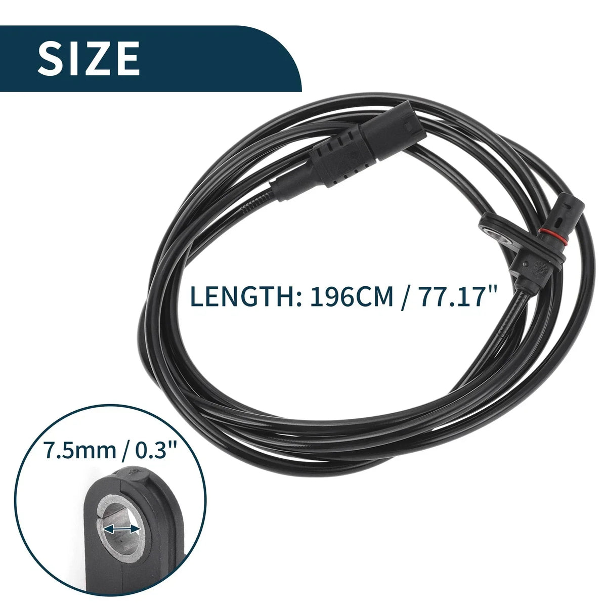 Rear Right ABS Wheel Speed Sensor for Mercedes-Benz Sprinter 2500