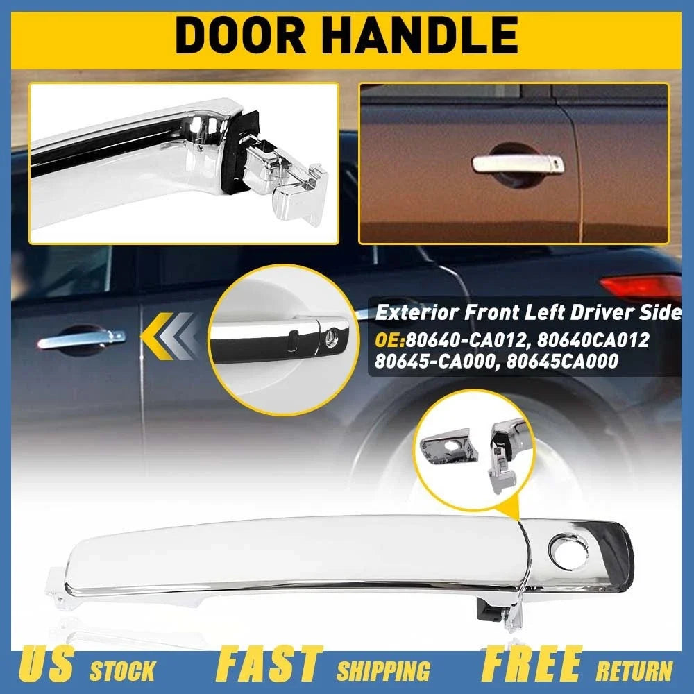 Chrome Door Handle Front Left for Nissan Infiniti (2003-2007)
