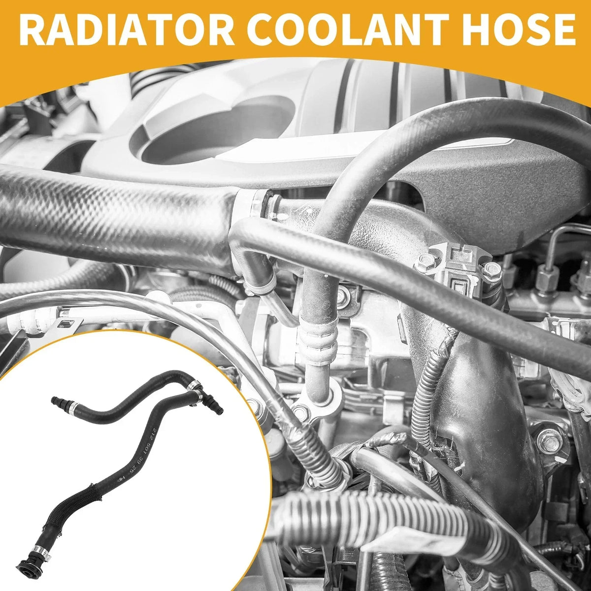 Radiator Coolant Hose for E-Class (2012-2016) Mercedes Benz E200