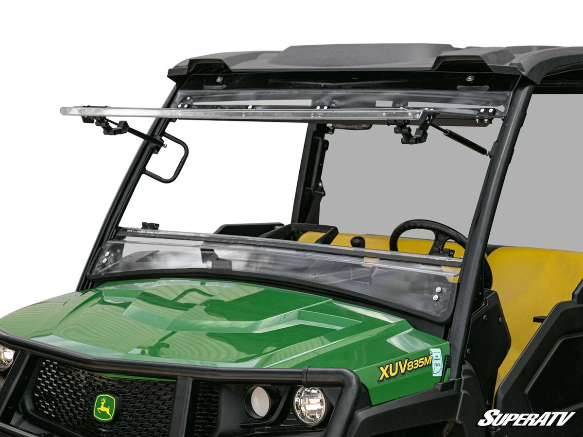 Scratch Resistant Flip Windshield for Gator John Deere XUV 835/865 (2018–2023)