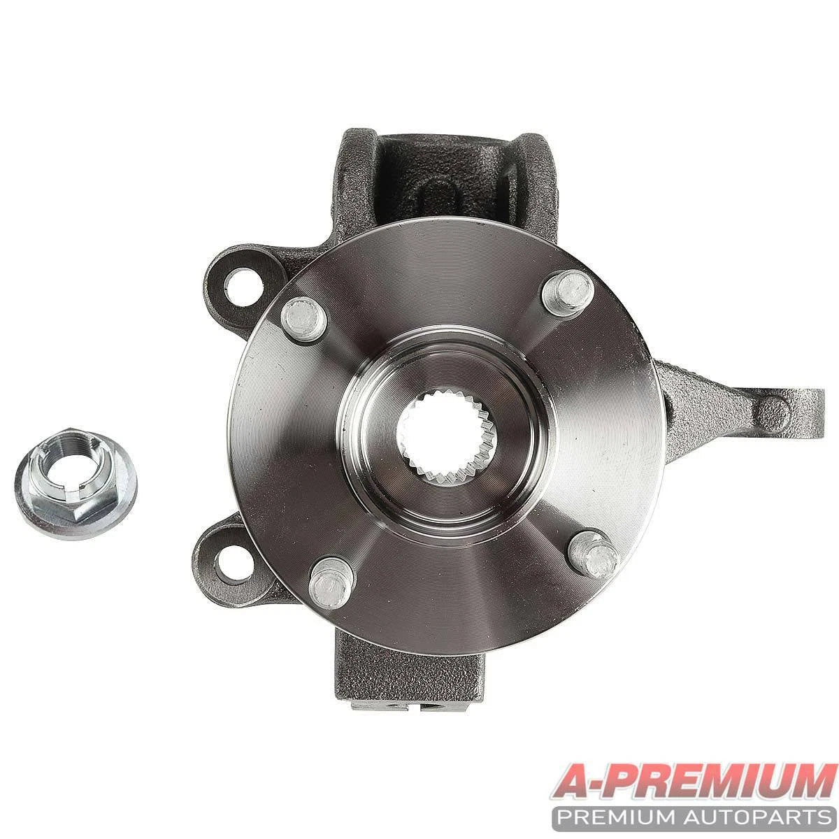Steering Knuckle & Front Left Hub Bearing Assembly for Ford Focus (2006-2011)