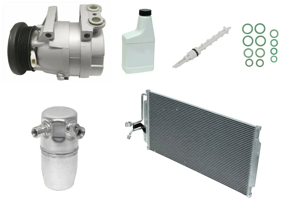 A C Compressor Kit Replacement with Condenser for Toyota Camry (2000–2006)