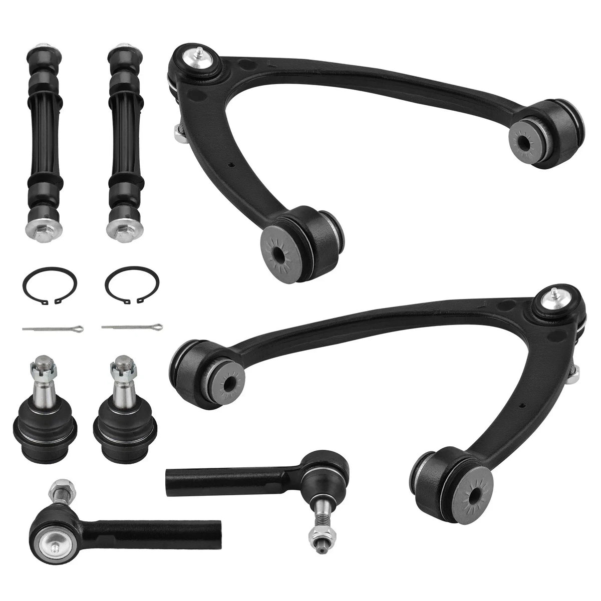 Front Upper Control Arms with Tie Rods for Sierra Silverado 1500 07-13