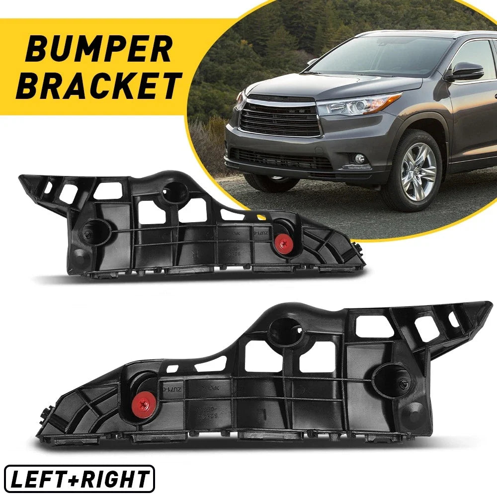 Front Bumper Support Bracket for Toyota Highlander 2014-2019, Both Sides