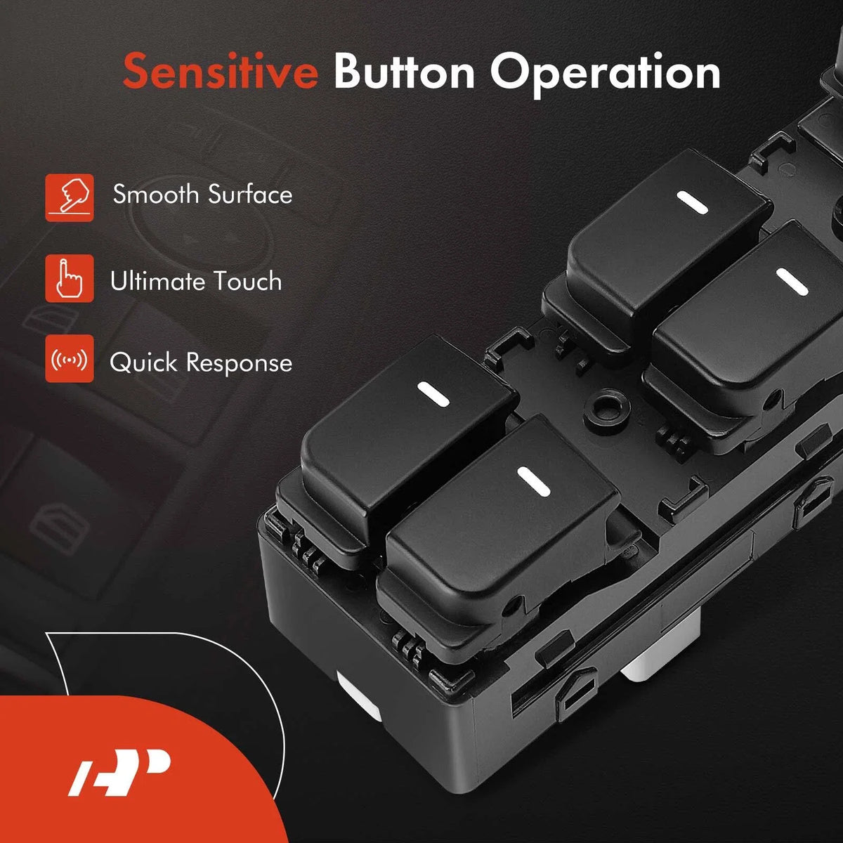 Front Left Power Window Switch for Kia Forte (2010 to 2013)