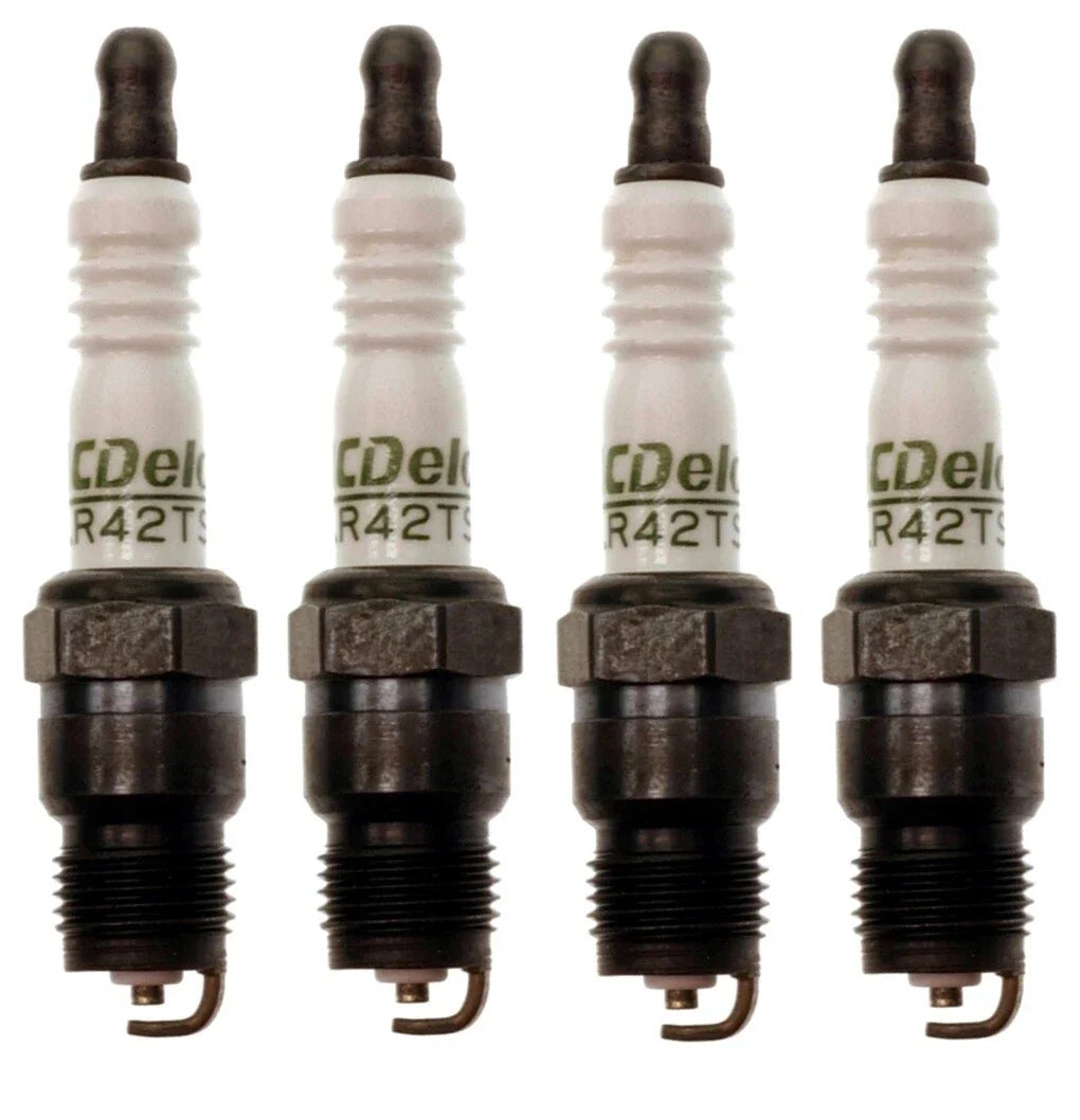 Set of 4 Spark Plugs for Chevrolet Cavalier 2.0 L4 (1985–1986)