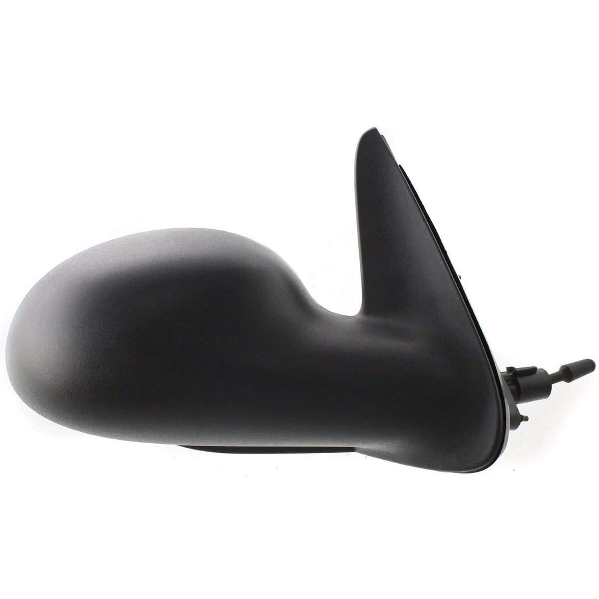 Manual Remote Mirrors Set of 2 Textured Black for Chrysler PT Cruiser 04-09