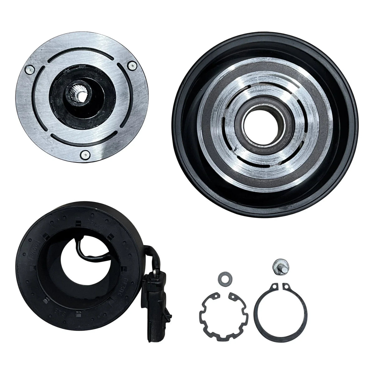 AC Compressor Clutch Replacement for Dodge Caravan 2.4L (2004–2006)