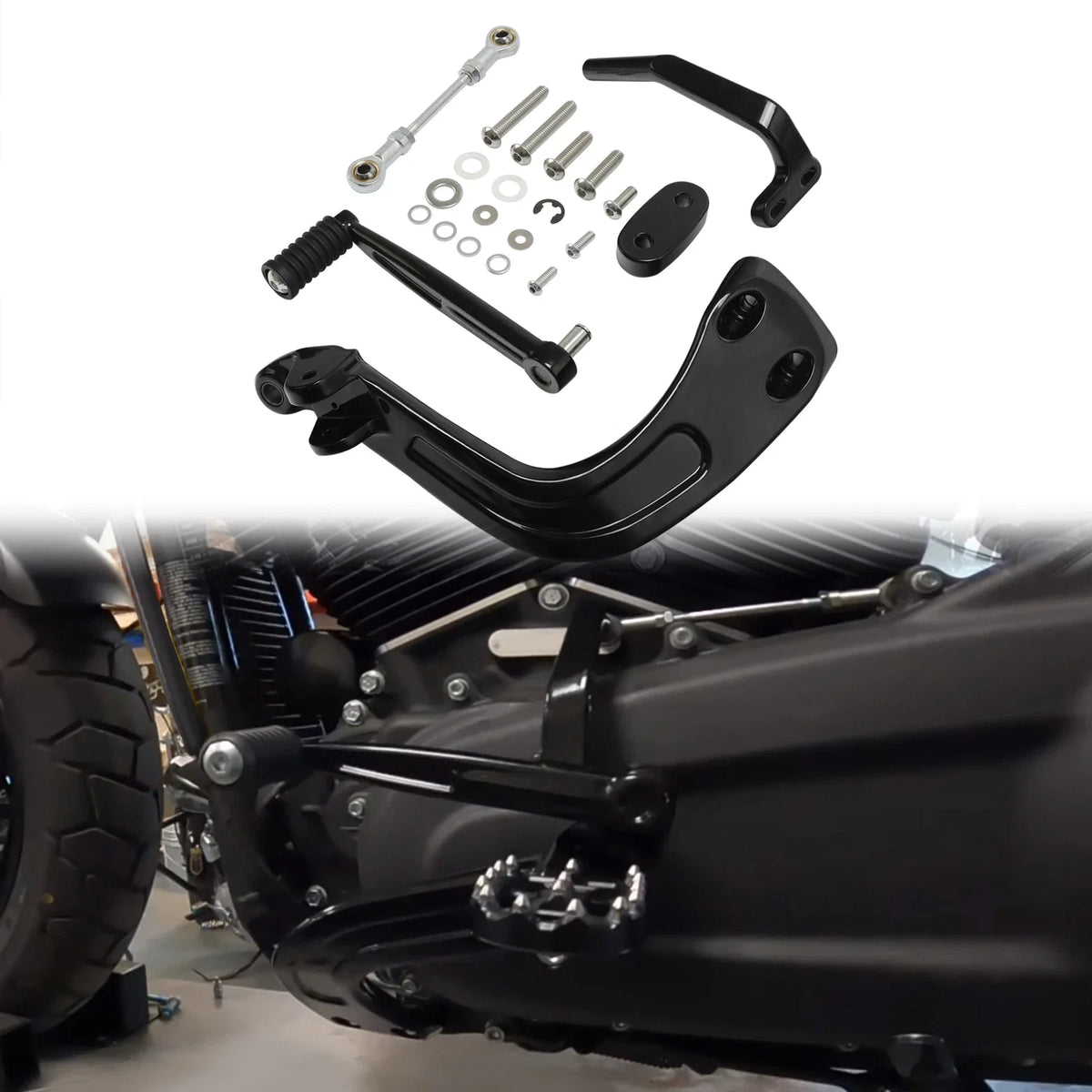 Shift Side Kit for Harley FXDRS Mid Controls 2018-2023