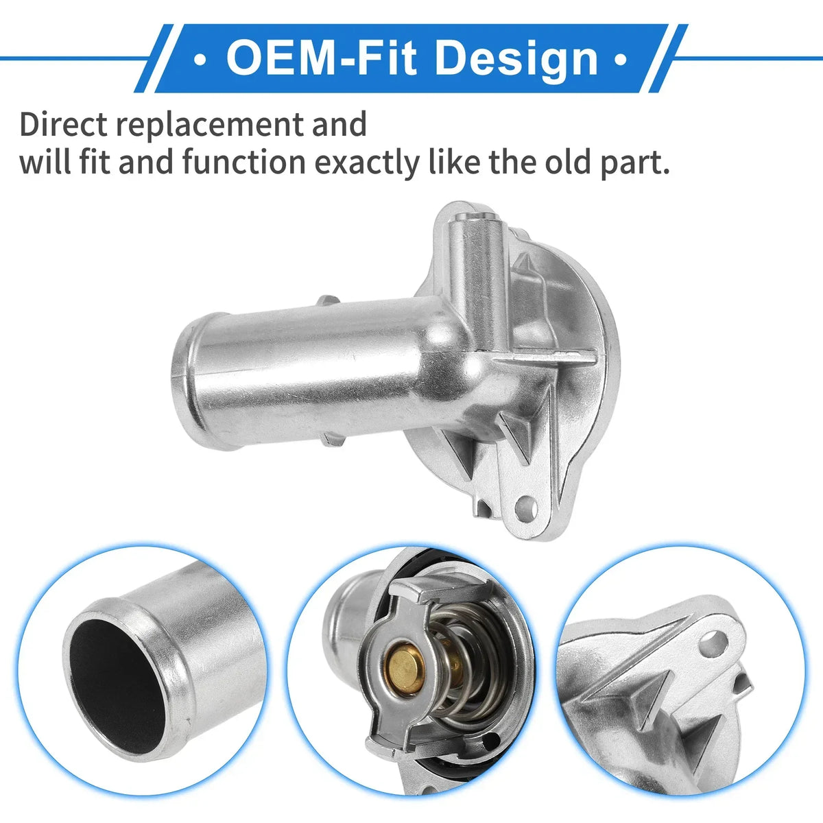 Engine Coolant Thermostat Housing for Dodge Challenger Charger 2015-2023
