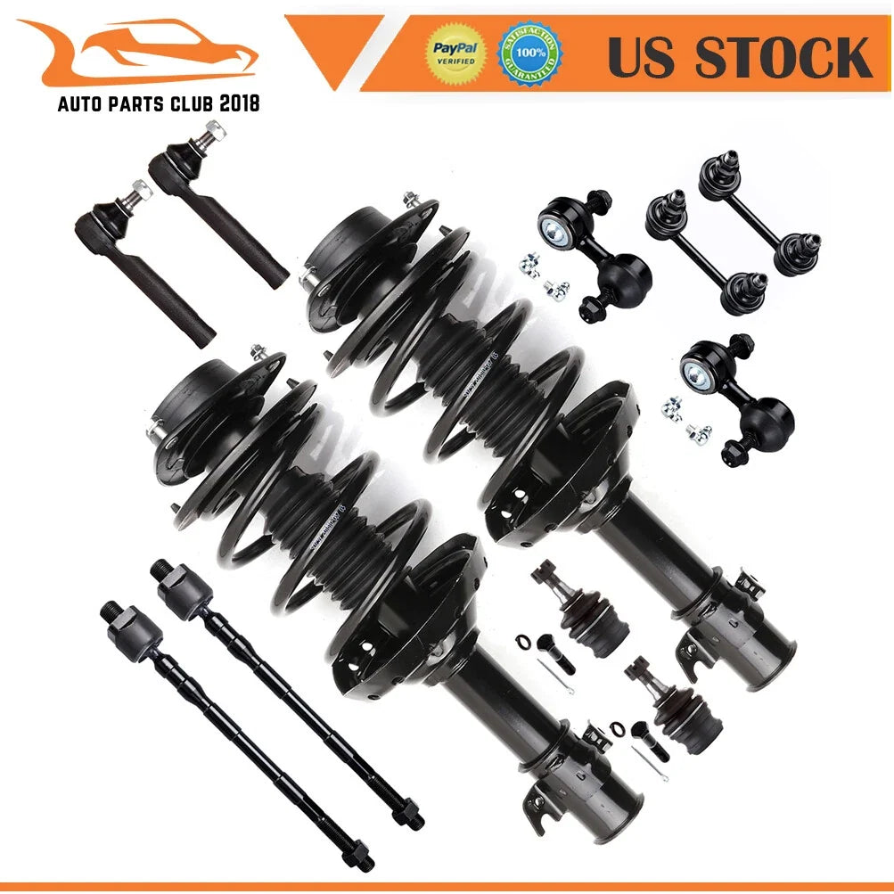 Set of 4 Struts for Subaru Legacy, Outback (2005–2009)