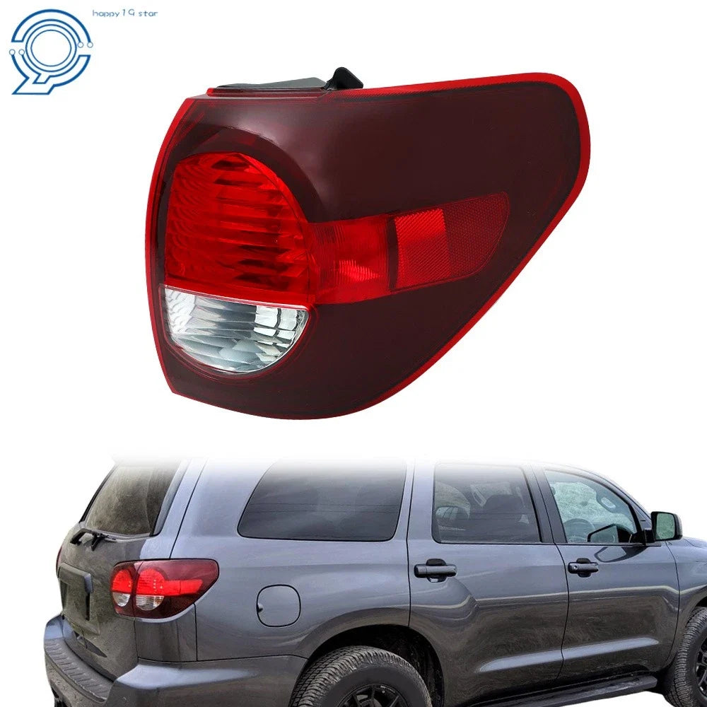 Rear Outer Tail Light Right Side for Toyota Sequoia 2018-2021 Halogen