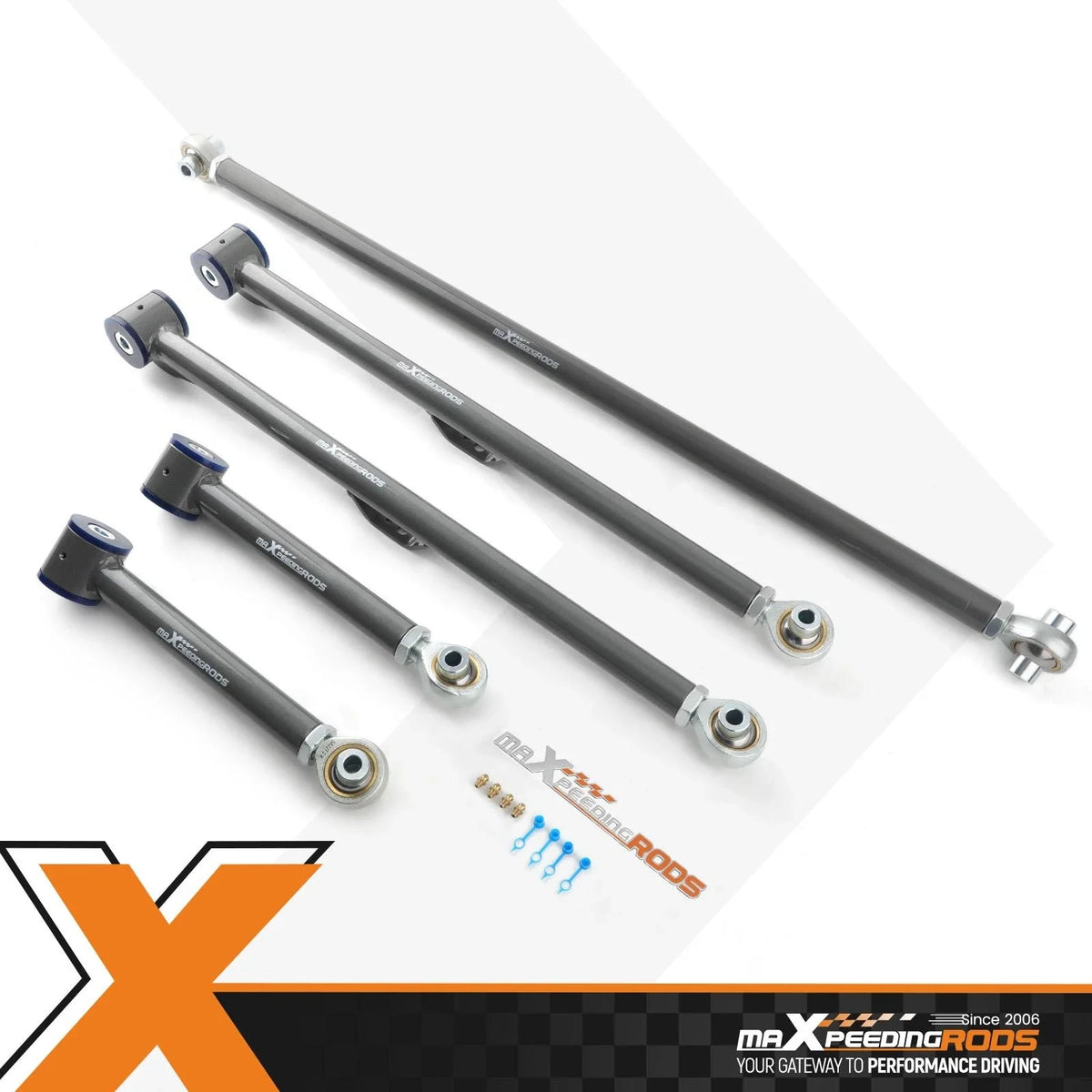 Adjustable Rear Control Arm & Track Bar for Toyota 4-Runner (2003–2009)