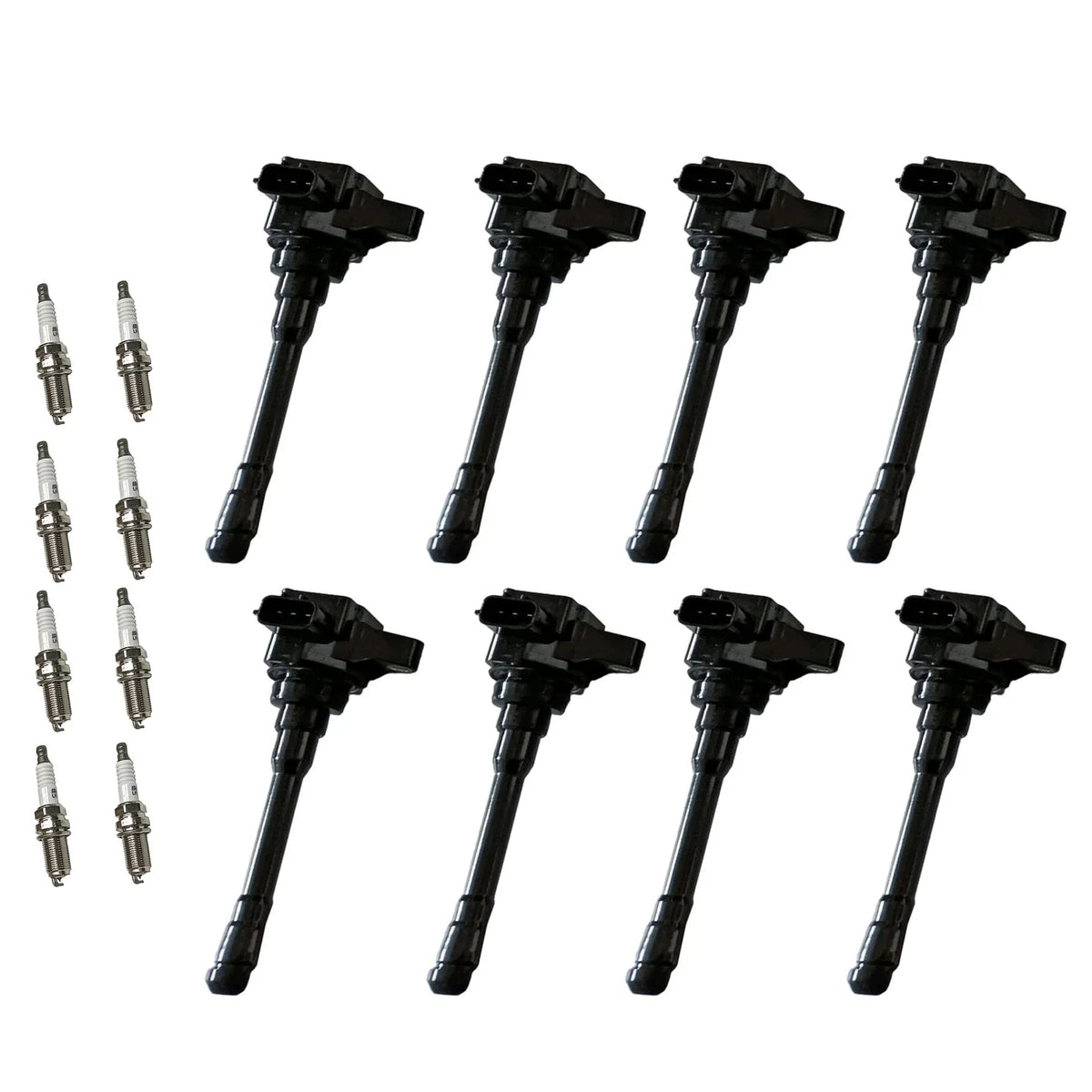 8x Ignition Coil & Iridium Spark Plug for Nissan NV2500 NV3500 Titan (2012–2019)