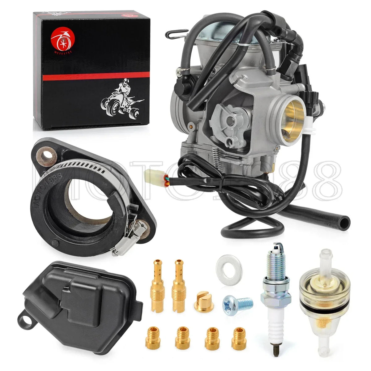 Carburetor Boot with Intake Manifold for Honda Rancher 400 04-07