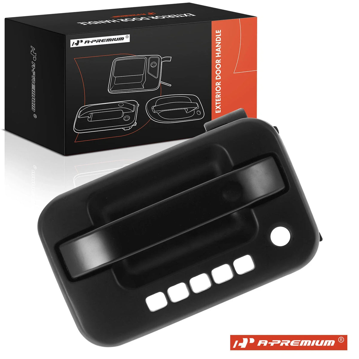 Front Right Door Handle for Ford F-150 (2004–2014) Black