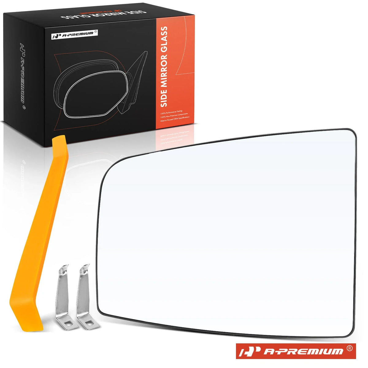 Heated Passenger Upper Power Mirror Glass for Ford Transit-150 (2015–2019)
