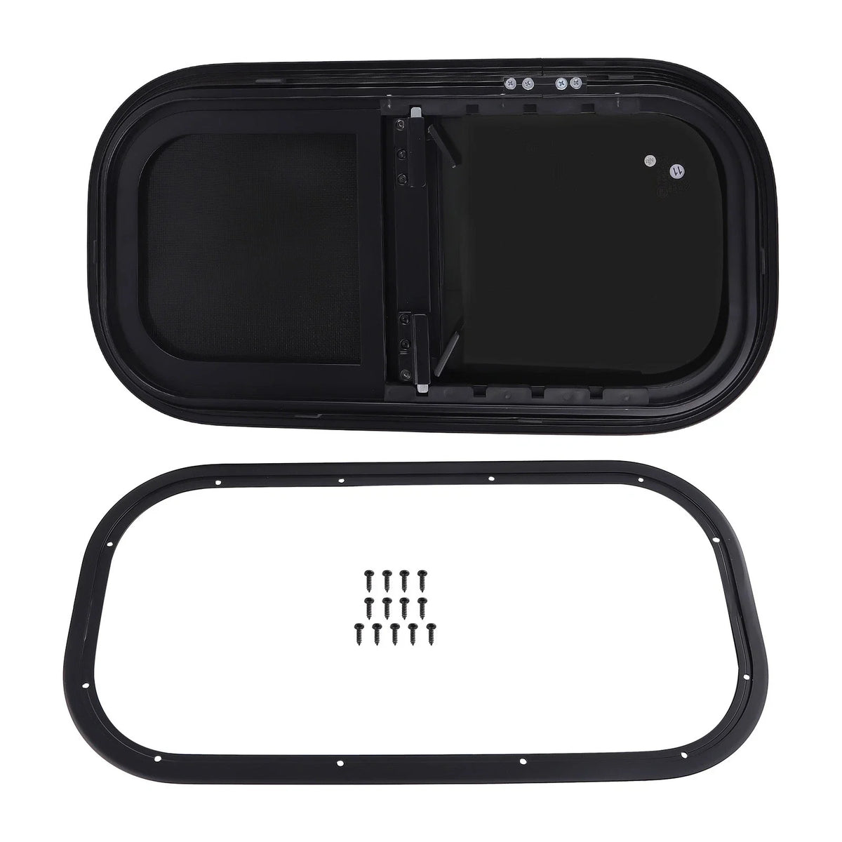 RV Vertical Window 12" x 24" for Food Truck/Camper/Trailer