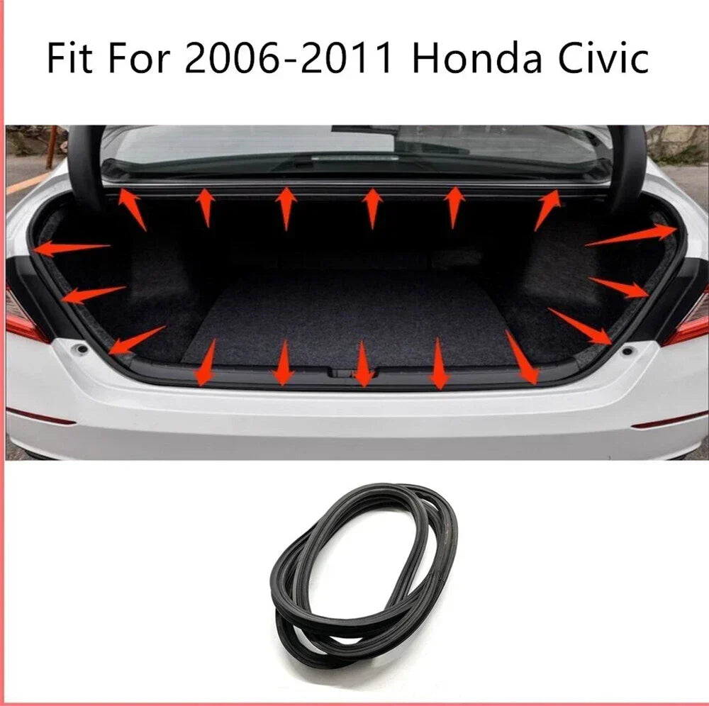 Rear Boot Weatherstrip Seal for Honda Civic 2006-2011