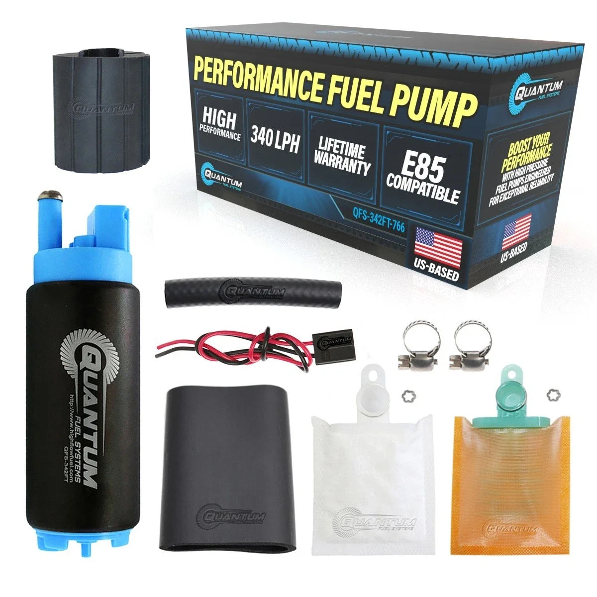 340LPH Fuel Pump GSS342G3 11142 E85 for Ford F-250 (1997-1999)