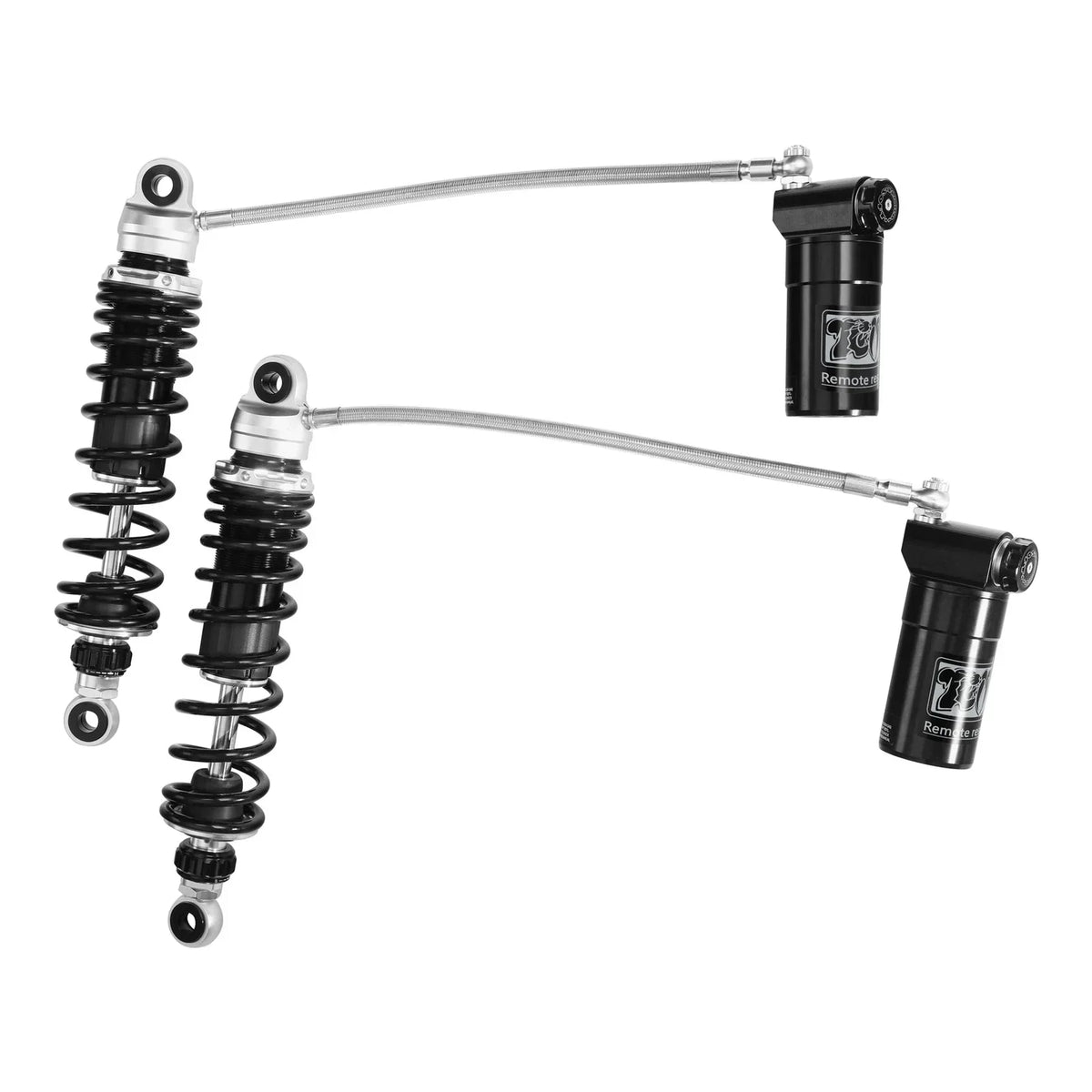 Rear Shocks with Remote Reservoir for 2014-2024 Harley Road Glide